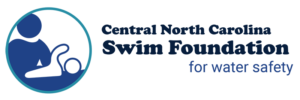 Logo for the Central North Carolina Swim Foundation for water safety